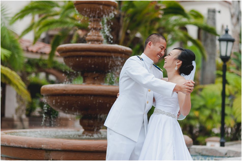 newport beach turnip rose wedding photos