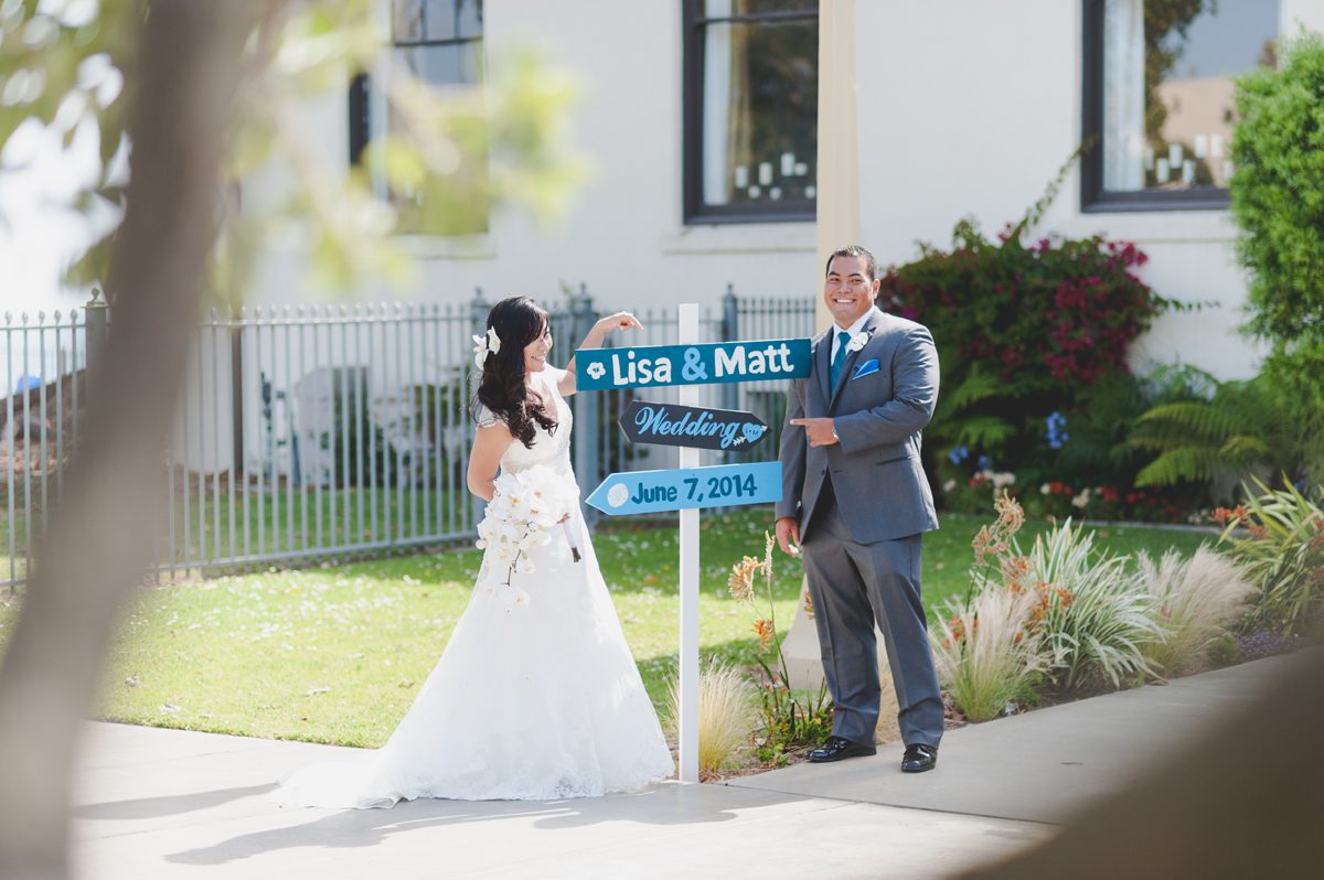 Redondo Beach Historic Library Wedding Lisa And Matt Los Angeles