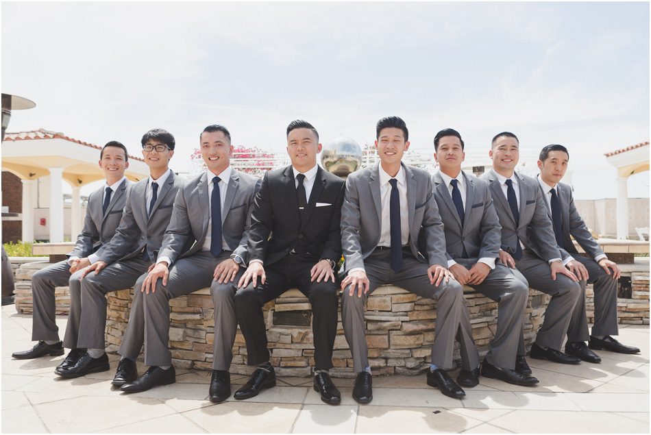 san gabriel hilton wedding photos