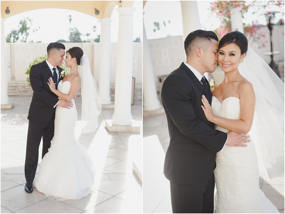 san gabriel hilton wedding photos