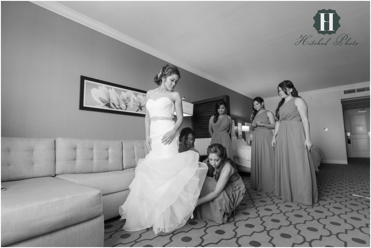 Cal Tech Wedding, San Gabriel Hilton Wedding