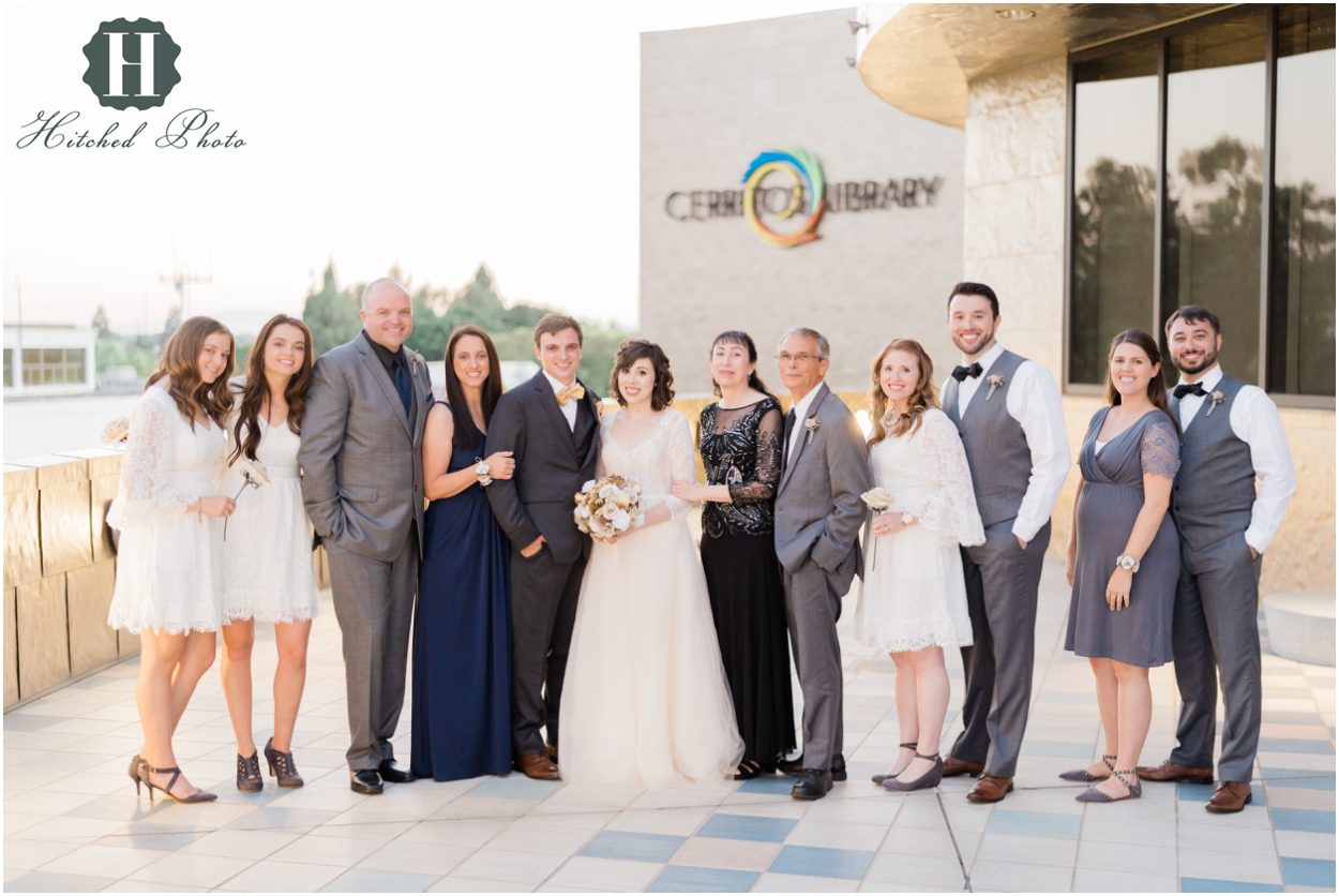 Cerritos Library Wedding