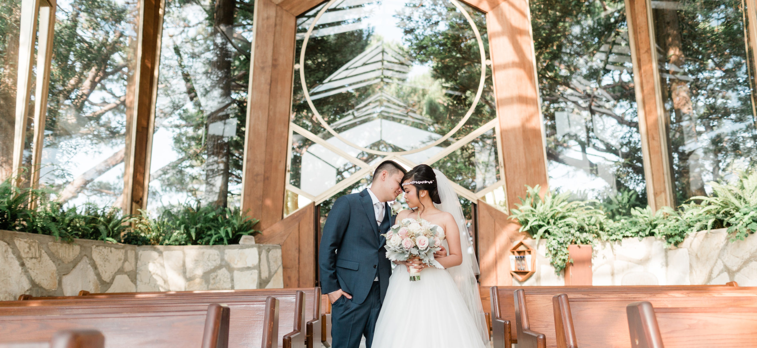 Wayfarers Chapel Wedding 1